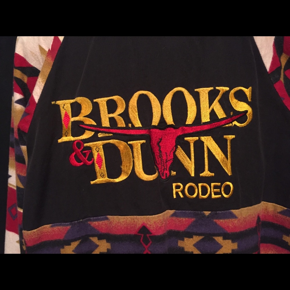 💥VINTAGE BROOKS & DUNN CONCERT JACKET